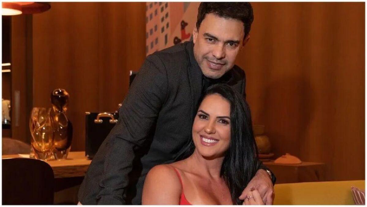 Zezé Di Camargo revela sonho de se casar Graciele Lacerda na Grécia