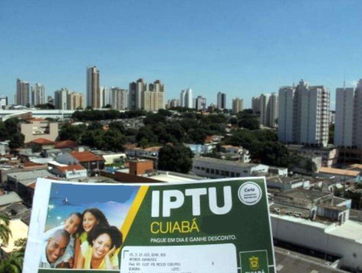 Carnês de IPTU em Cuiabá serão disponibilizados exclusivamente em