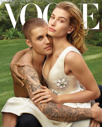 Justin e esposa 