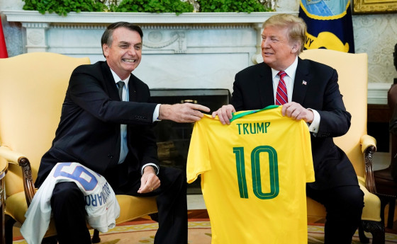 Bolsonaro e Trump