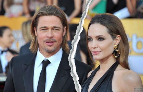 Angelina Jolie e Brad Pitt