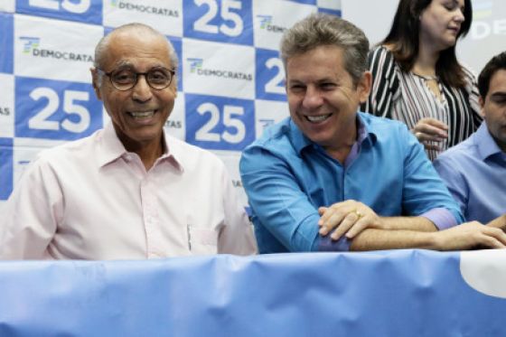 Julio Campos e Mauro Mendes