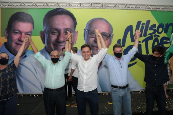 Nilson Leitão, Júlio Campos e Zé Márcio Senado