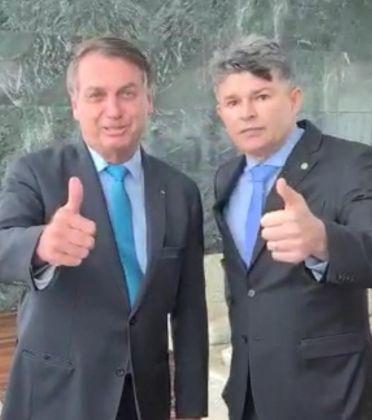 Jair Bolsonaro e José Medeiros