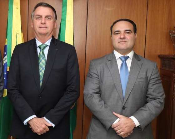 Jair Bolsonaro e Jorge Antonio de Oliveira Francisco