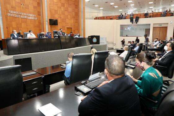 Audiência VLT ALMT Emanuel Pinheiro Mauro Carvalho Mauro Mendes Valdir Barranco