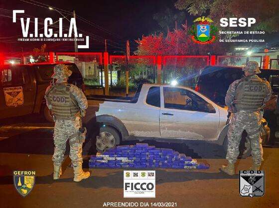 Apreensão de drogas