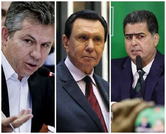 Mauro mendes, carlos bezerra, emanuel pinheiro