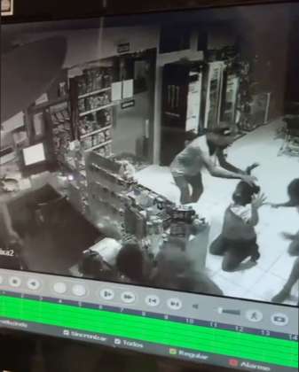 Assalto em posto de combustível 