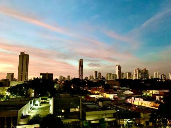 Cidade de Cuiabá céu clima tempo