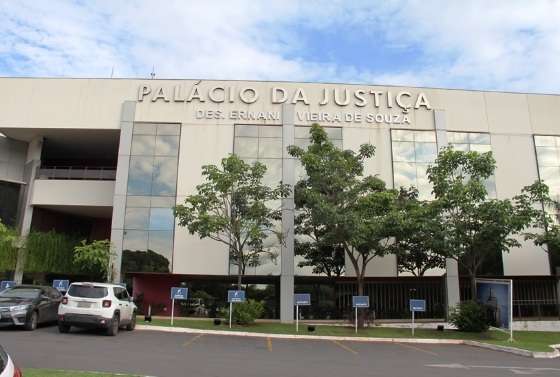 Fachada do Tribunal de Justiça de Mato Grosso (TJMT), em Cuiabá