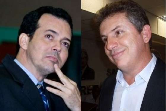 Lúdio Cabral e Mauro Mendes