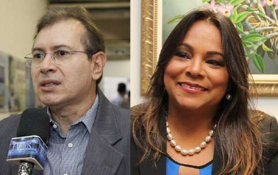 Juízes Sebastião Arruda e Ana Cristina Mendes