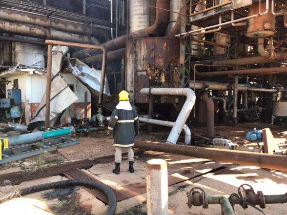 Explosão em Usina