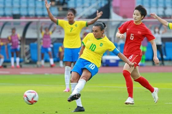 marta gol jogo china olimpiadas