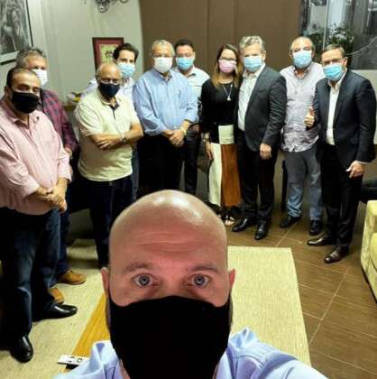Cúpula do DEM em reunião no mês de maio