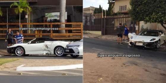 acidente ferrari