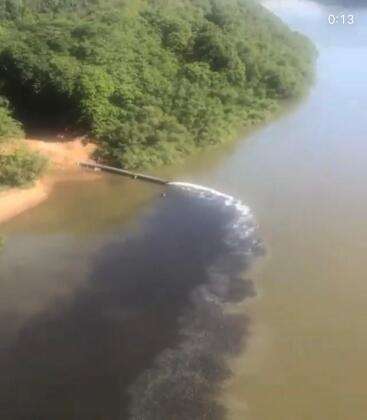 poluição rio marfrig