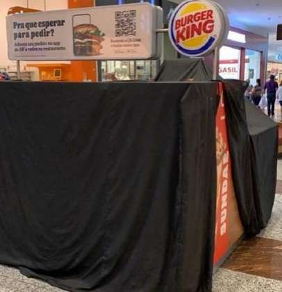 quiosque no estação BK