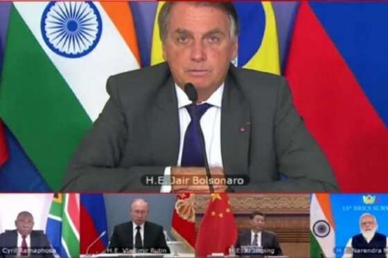 Jair Bolsonaro no Brics 