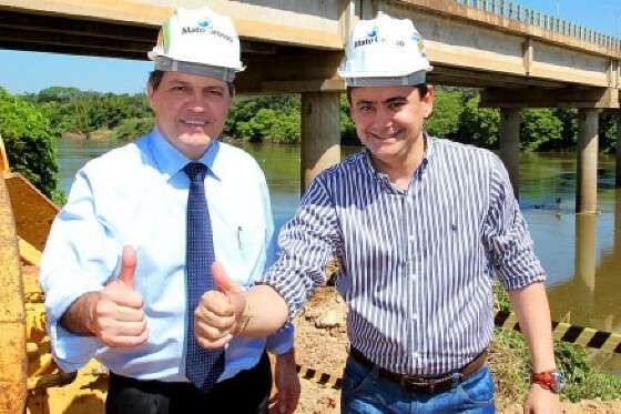 O ex-governador Silval Barbosa e o ex-secretário Éder Moraes