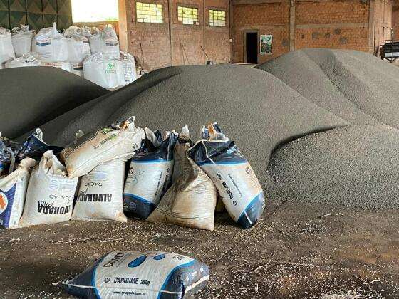 Fertilizantes apreendidos