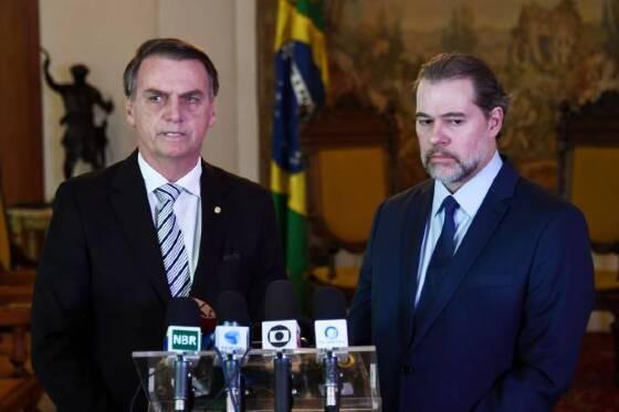 Toffoli e bolsonaro