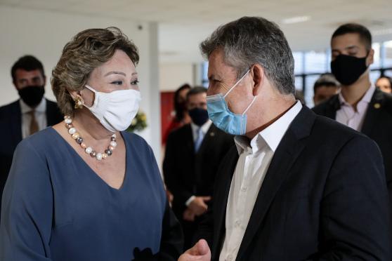 mauro mendes e maria helena póvoas