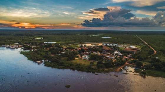 Às margens do Pantanal, o hotel é um dos principais destinos turísticos em Mato Grosso