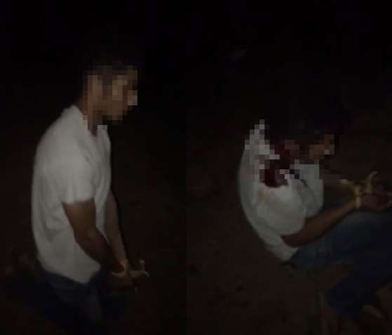 jovem cabeça decepada