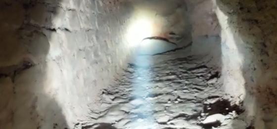túnel na cadeia 