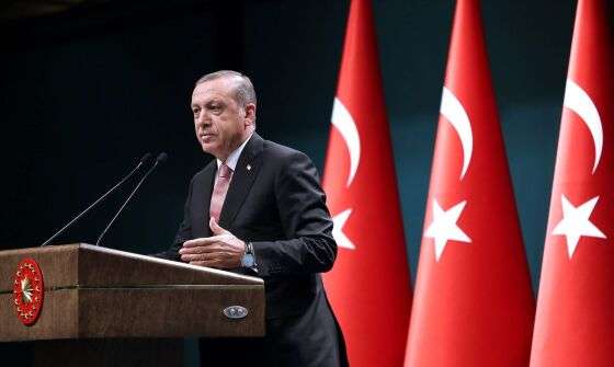 O presidente da Turquia, Tayyp Recep Erdogan