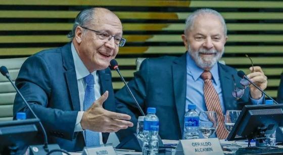 Lula e Alckmin