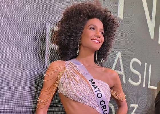 A Miss Mato Grosso 2023, Bárbara Reis.