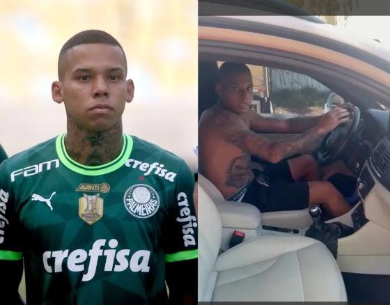 O lateral do Palmeiras, Gustavo Garcia.