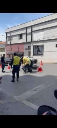 Motociclista desespera ao ter moto apreendida em Cuiabá