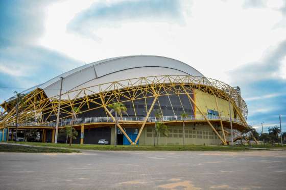 Ginásio Aecim Tocantins, em Cuiabá.