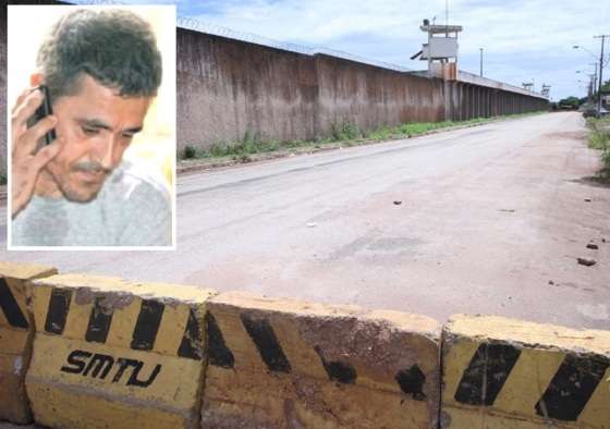 Sandro Rabelo, o "Sandro Louco", está preso desde março de 2023 na ala de isolamento da Penitenciária Central do Estado (PCE-MT)