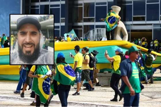 Juvenal Alves foi preso em flagrante no dia dos atentados, em Brasília.