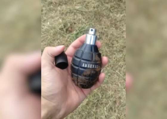 Frasco de perfume que imita granada mobiliza policiais no Paraná