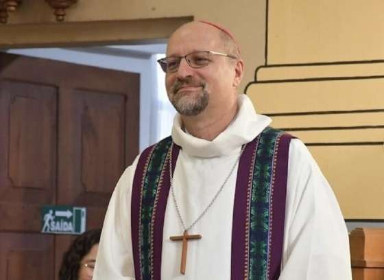 O padre Lucio Nicoletto, novo bispo prelado da Diocese de São Felix do Araguaia.