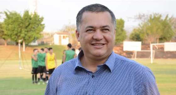 O presidente do União Esporte Clube, Reydner de Souza.