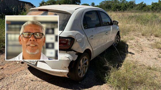 O carro e outros pertences do professor já havia sido localizado