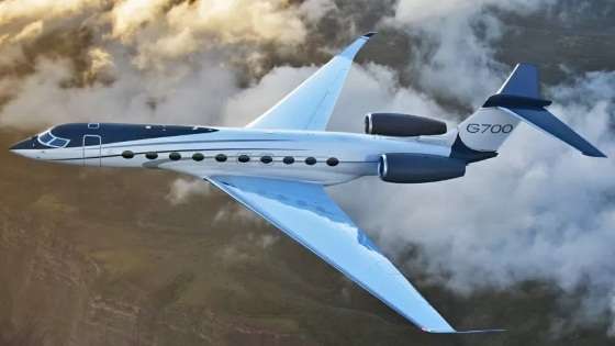 O novo Gulfstream G700: cabine de passageiros é uma das maiores da categoria.