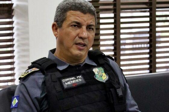 comandante-geral pmmt coronel alex... mendes