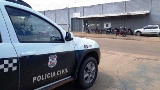 Fachada da Cadeia Pública de Alta Floresta, no norte do estado.