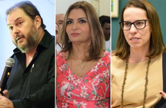 O promotor de Justiça Wesley Sanchez Lacerda, a procuradora de Justiça Eunice Helena Rodrigues de Barros e a promotora de Justiça Ana Luíza Peterlini de Souza.