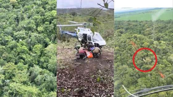 Avião de pequeno porte cai em área de mata no Norte de MT; piloto foi resgatado