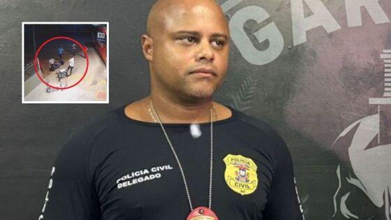 Delegado Nilson Farias revelou que a vítima estava em surto quando foi agredida pelos vigilantes na rodoviária de Cuiabá