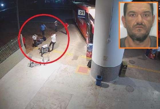 No detalhe, o venezuelano Hidemaro Camacho, que morreu após ser espancado por vigilantes na Rodoviária de Cuiabá.